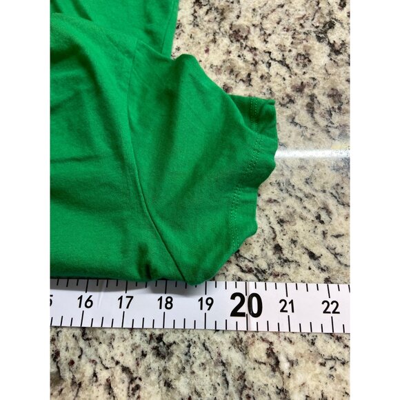 Next Level Womens Graphic TShirt XL Shenanigans Green Clover V Neck St Patricks - Picture 5 of 6